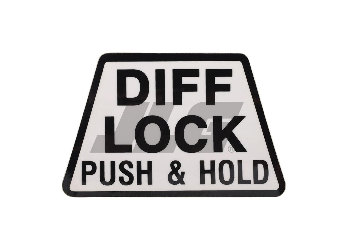 10121443 Decal Differential Lock