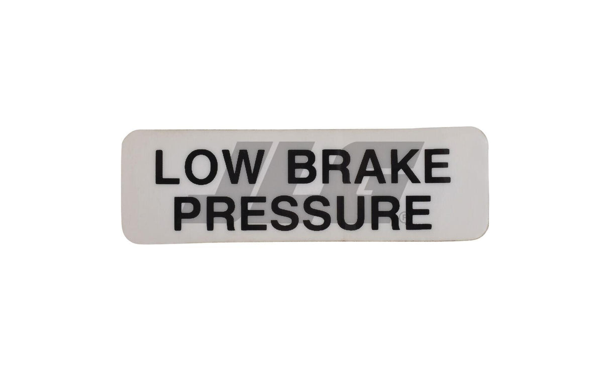 10124863 Decal, Warning - Brake Light | JLG