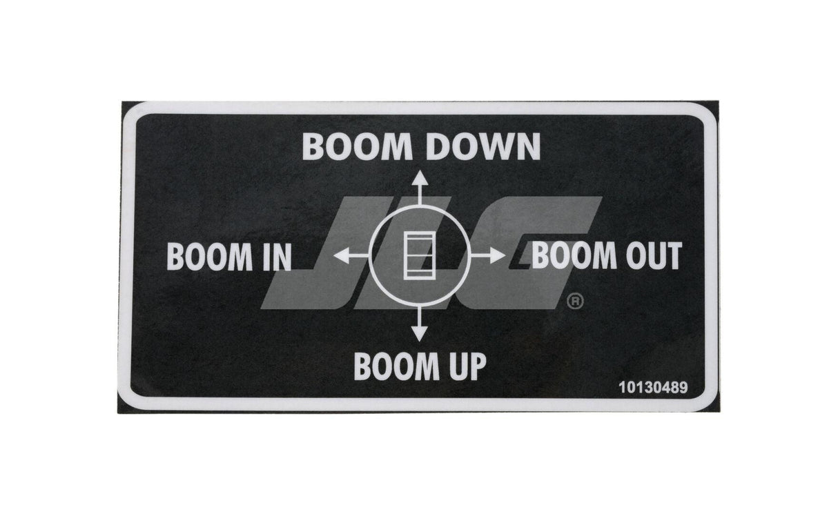 Part Number 10130489 Decal, Boom Control W/Aux. fits JLG