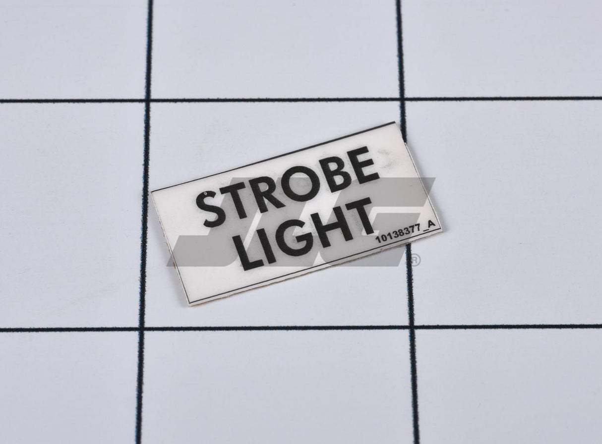 10138377 Decal, Strobe Light (Lull #38377A) | JLG