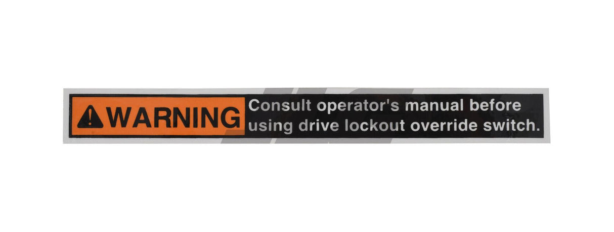 10167810 Decal Warning Consult Manual