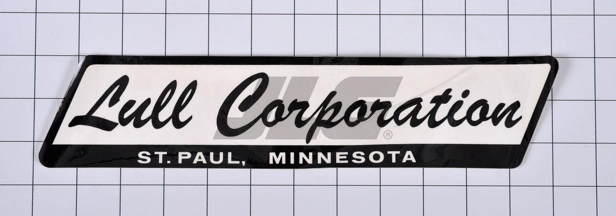 10214282 Decal, Manufacturer, Lull Corp (Lull #14282B) | JLG
