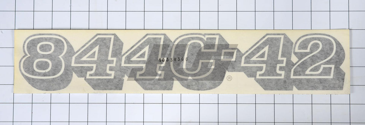 10338308 Decal, Model, 844C-42 (Lull #38308C) | JLG