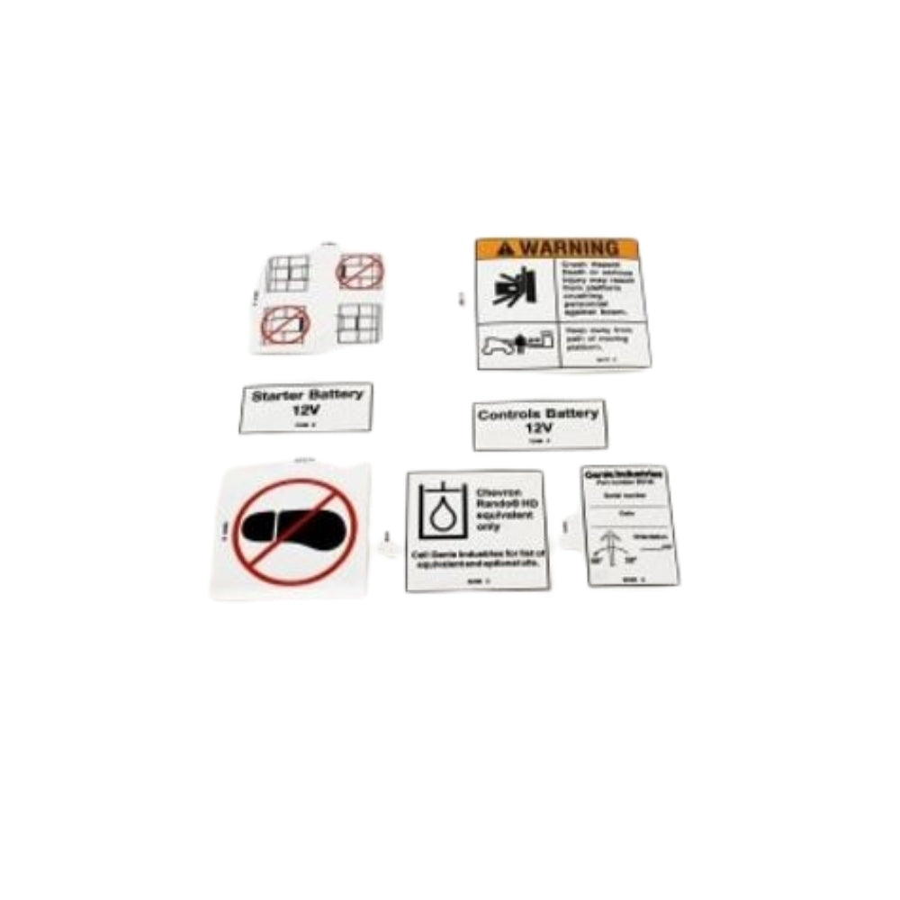 Part Number 114043GT Decal Kit Safty/Instr Wrd Z80 fits Genie