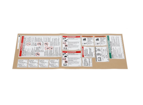Genie Part Number 119874GT Decal Kit Z40