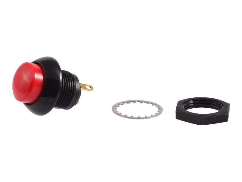 1256912 Red Push Button