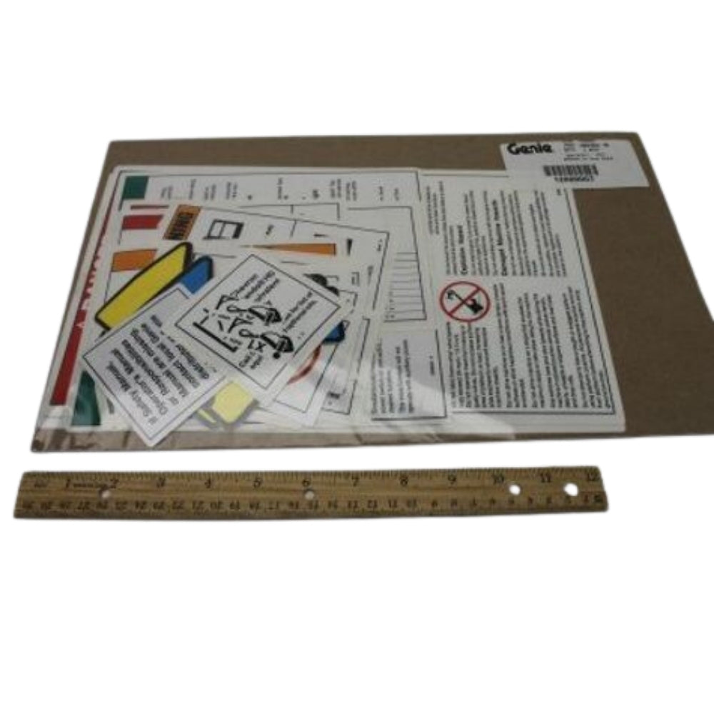 Part Number 128090GT Word Decal Kit Z34Ic fits Genie