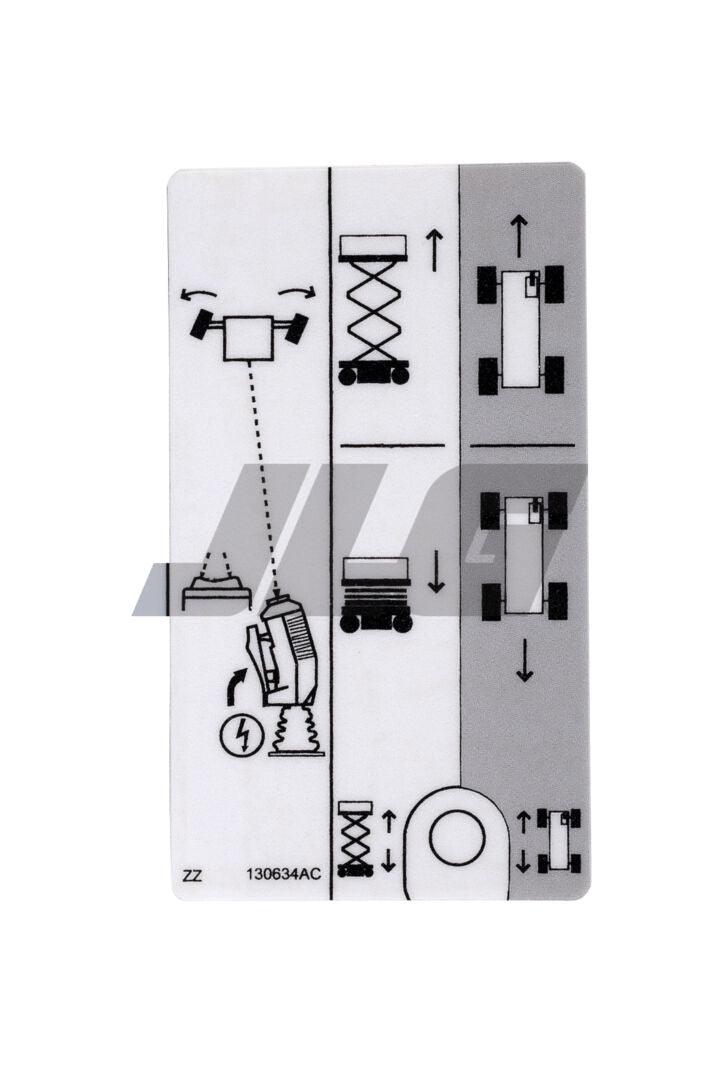 130634 Lift Up Down Drive Decal