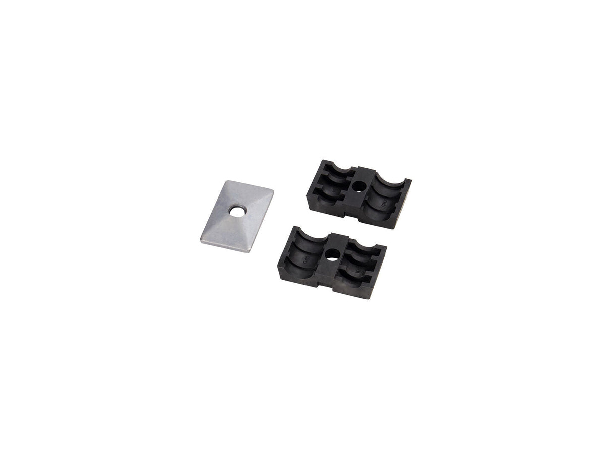Part Number 1320262 Clamp Assembly, Twin Hose 7/16&5/8 fits JLG