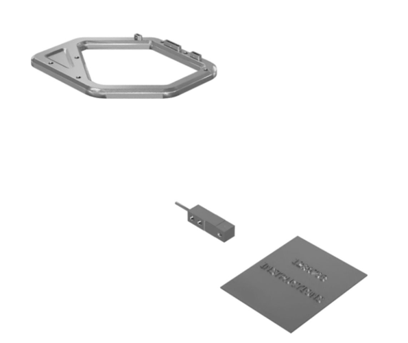 1326277GT Rail, Right, Pcon, Inj Mld