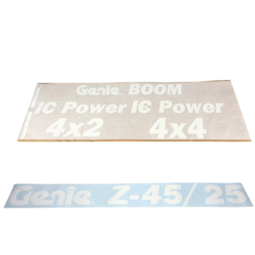 Part Number 162236GT Decal Kit Z45Ic Comp Word Ansi fits Genie
