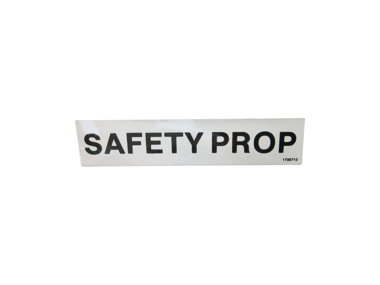 1700713 Decal, Safety PROPS | JLG