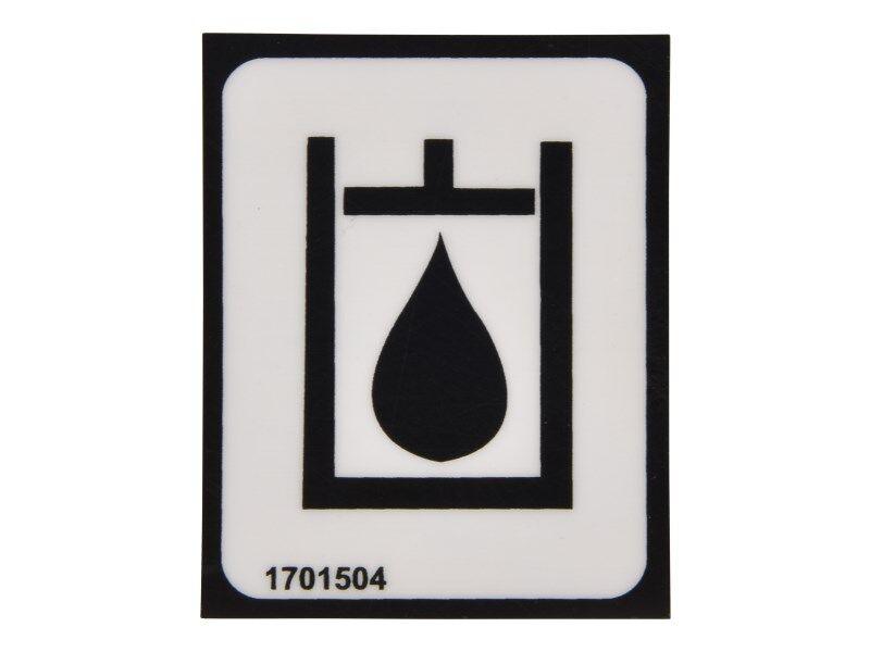 1701504 Decal Hydraulic Oil