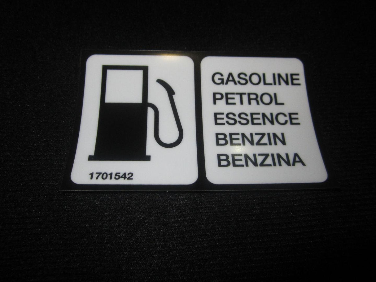 1701542 Decal Gas