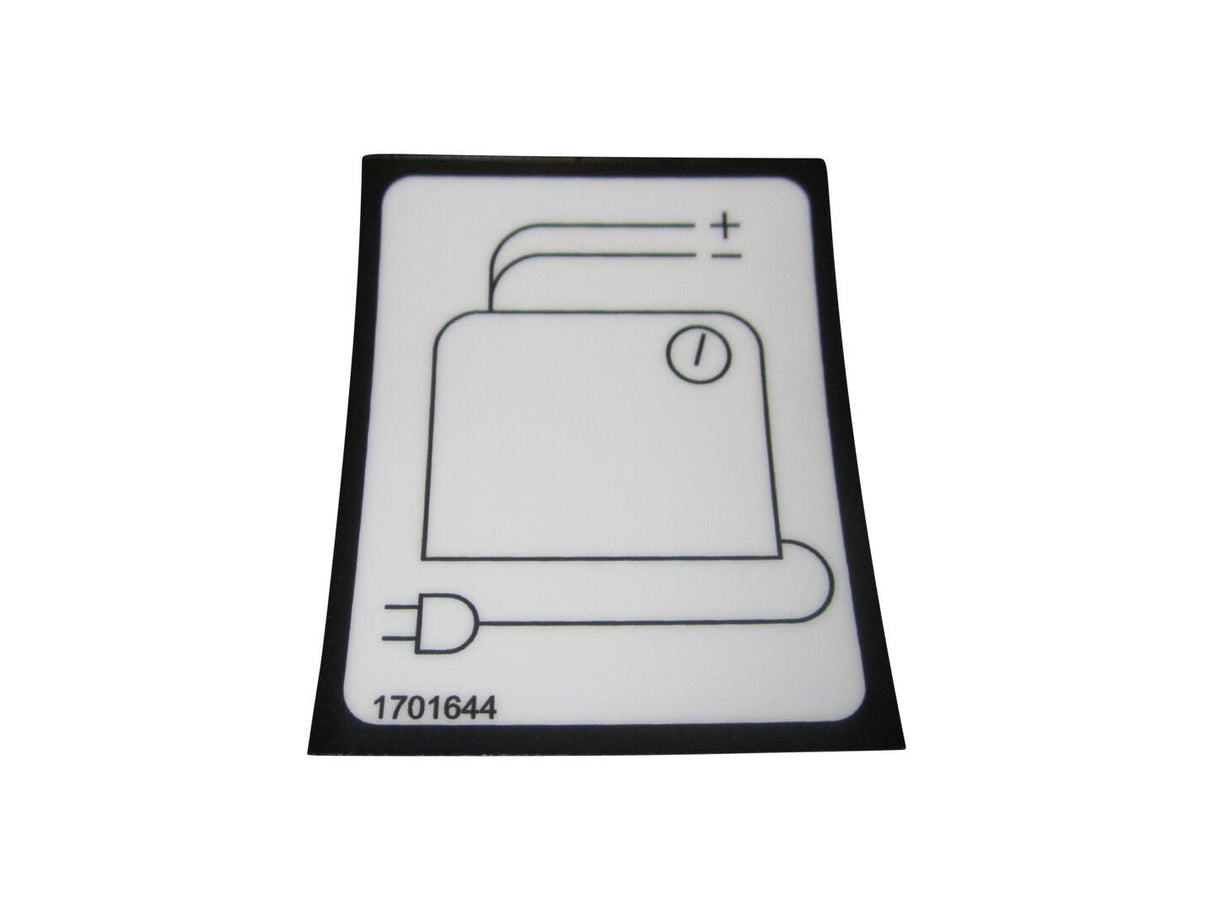 1701644 Decal Battery Charger