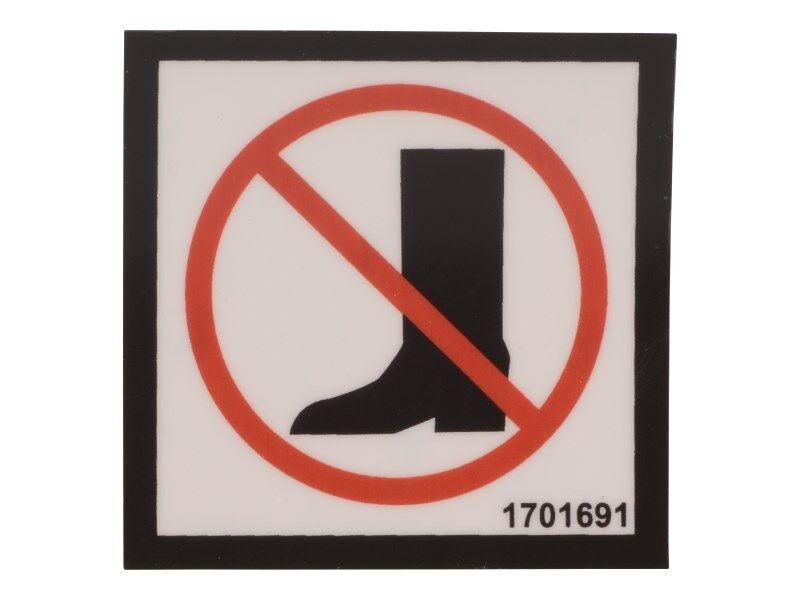 1701691 Decal No Step