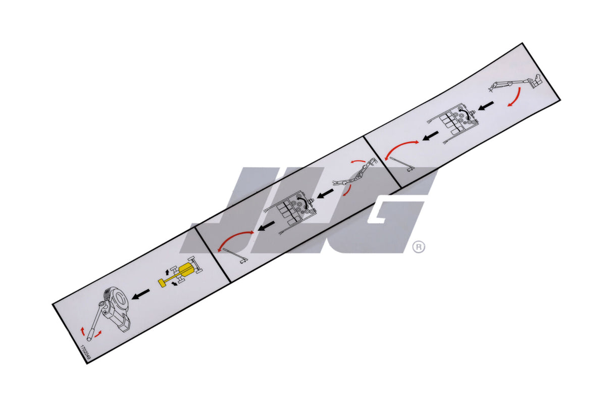 1702049 Decal, Man Descent (Ce) | JLG