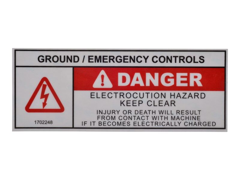 1702248 Decal, (Danger) | JLG