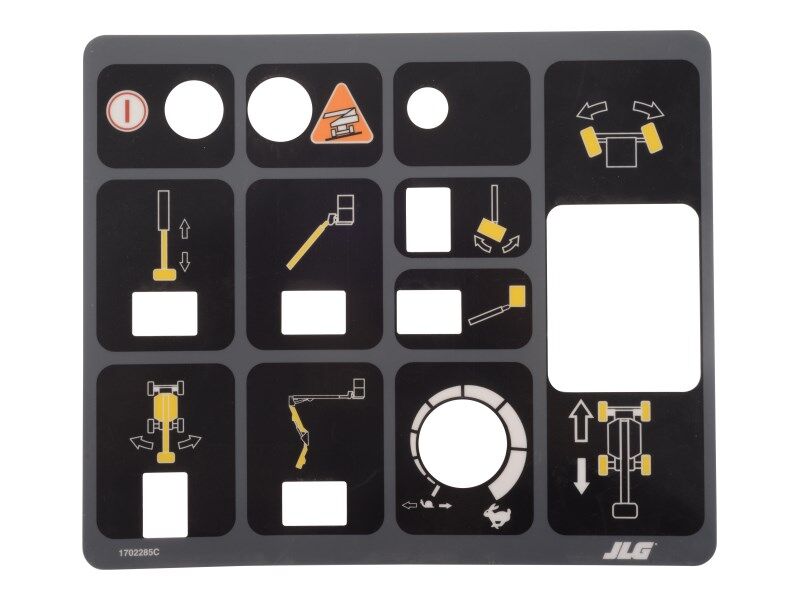 1702285 Decal, (Console Lid) | JLG