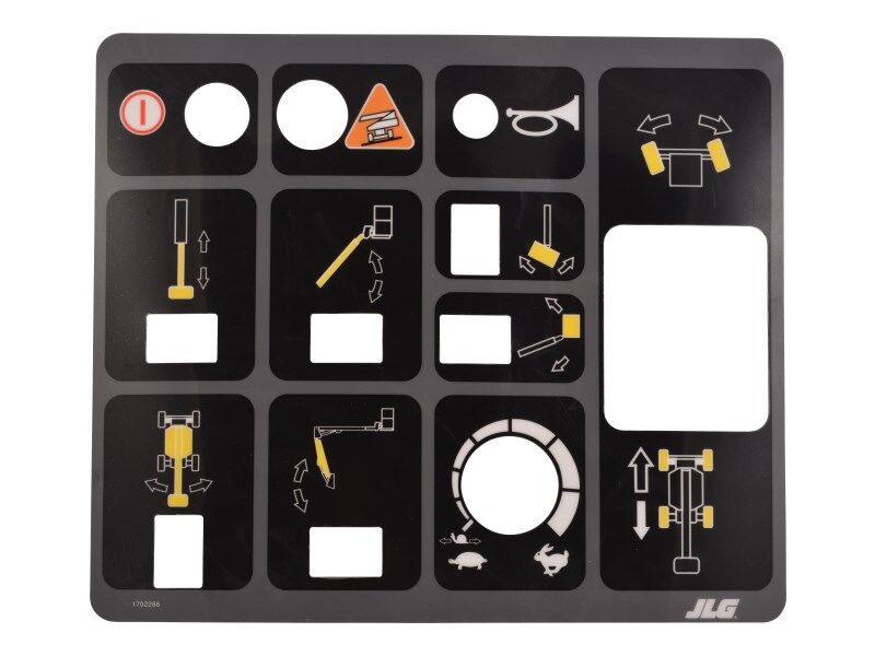 1702286 Decal, (Console Lid) | JLG