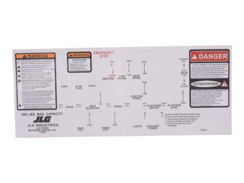 1702399 Decal Console Box