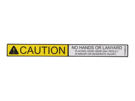 1702868 Decal No Hands