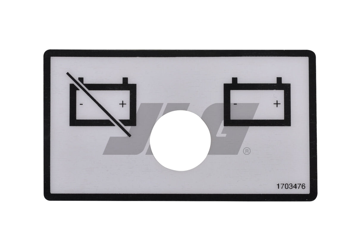 1703476 Decal, Batt Disconnect | JLG