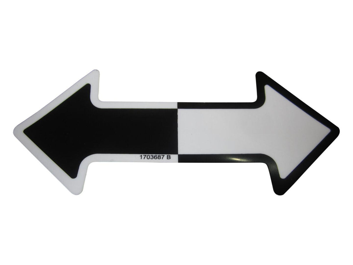 1703687 Decal Direction Arrow