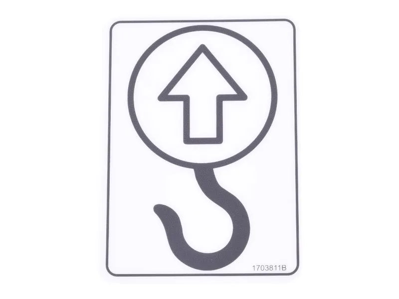 1703811 Decal, Lifting Lug | JLG