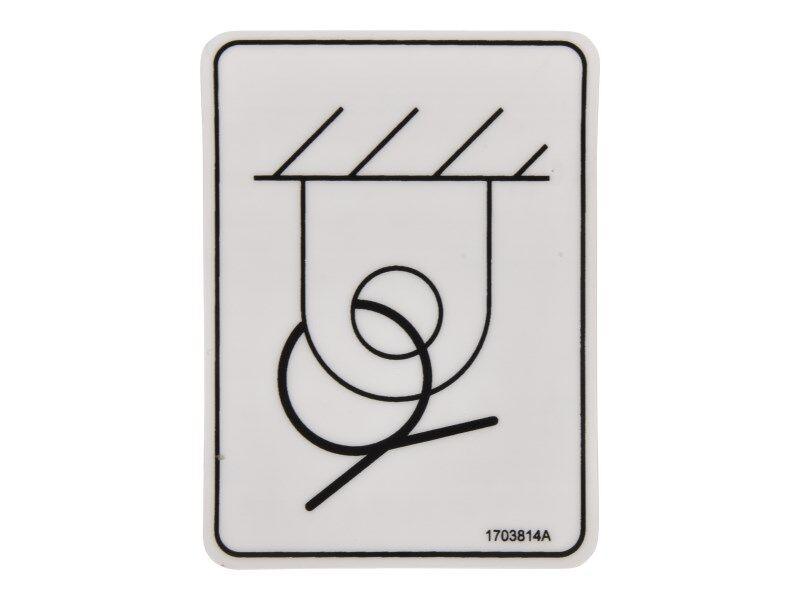 1703814 Decal Tie Down