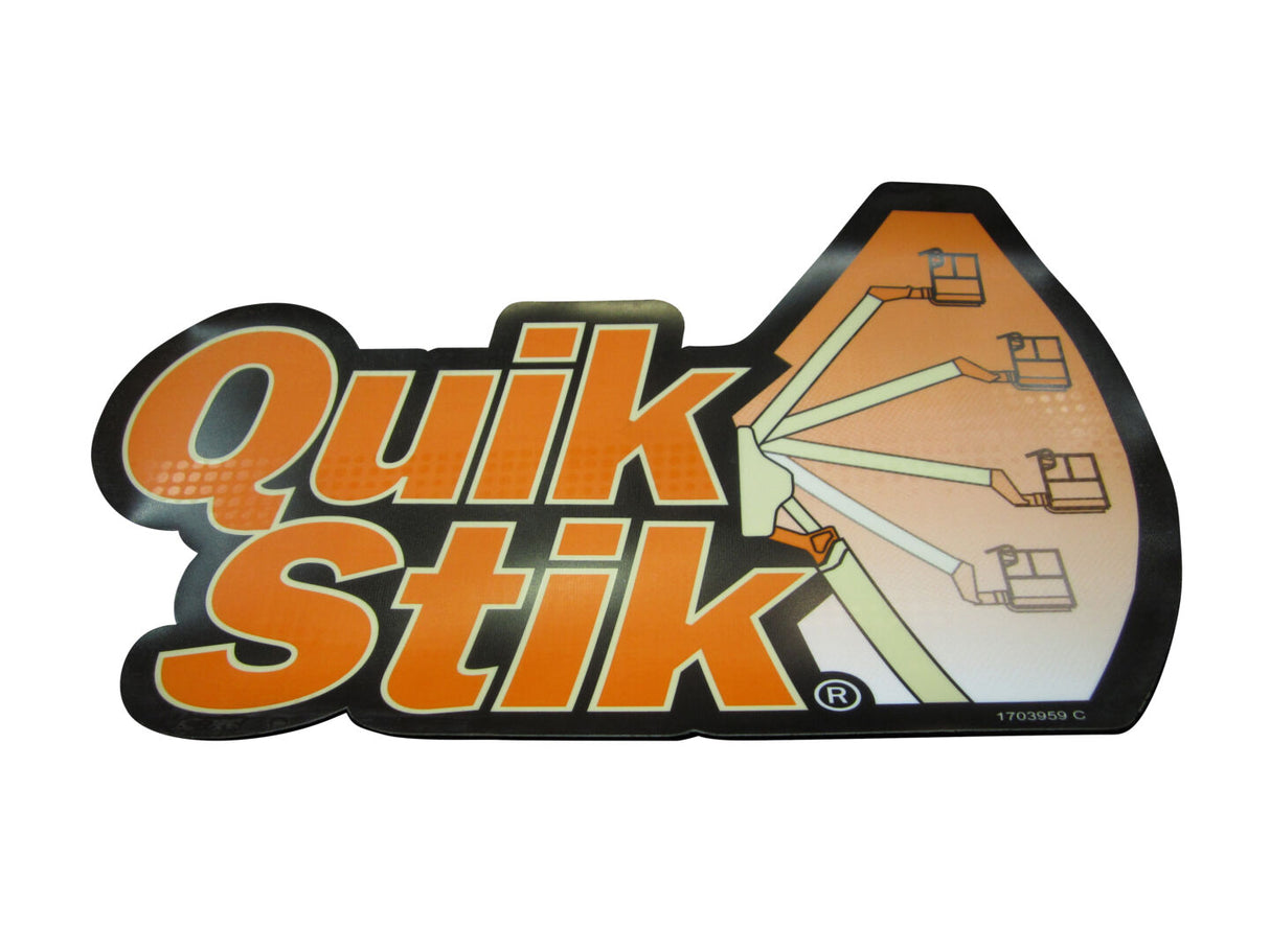 1703959 Decal, Quik Stik | JLG