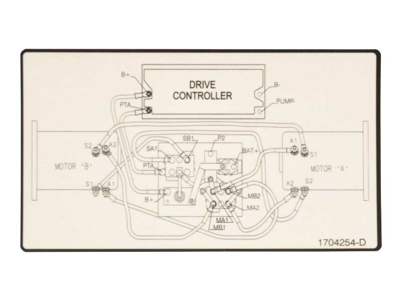 1704254 Decal, Cable Routing | JLG