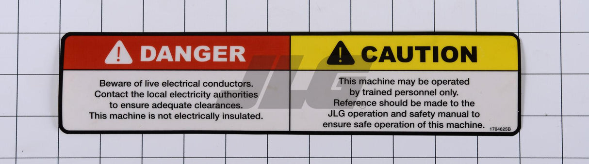 1704625 Caution Decal