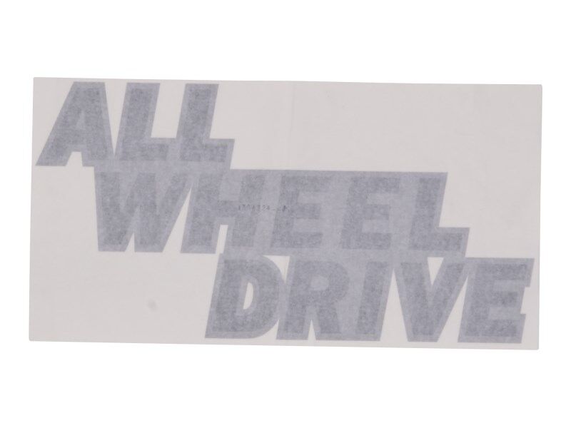 1704724 Decal, All Wheel Drive | JLG