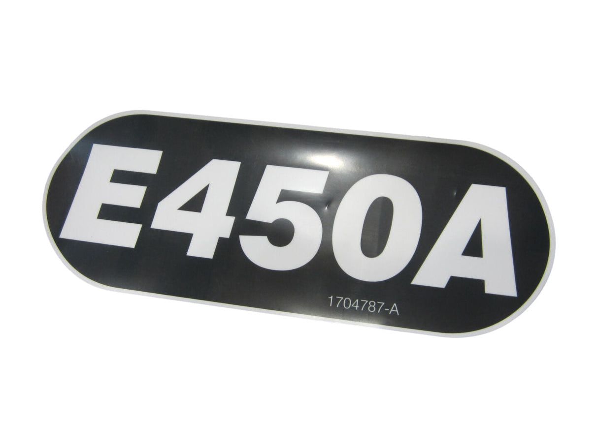1704787 Decal, Model Designation E450A | JLG