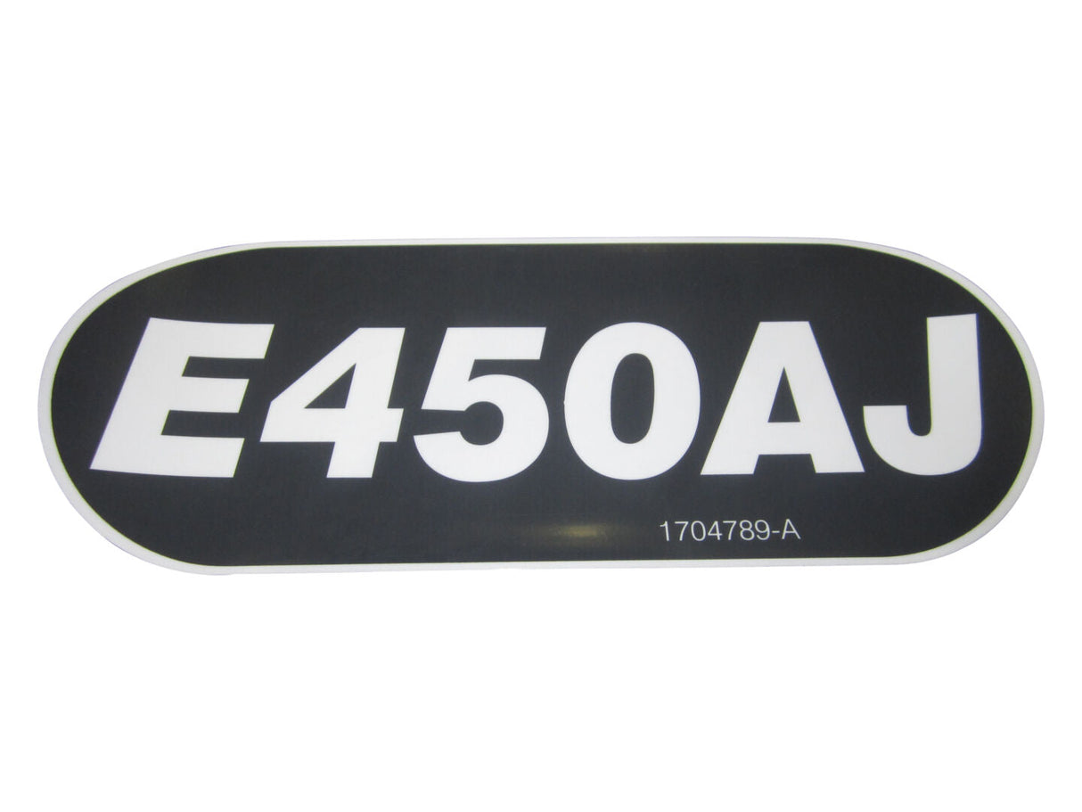 1704789 Decal, Model Designation E450AJ | JLG