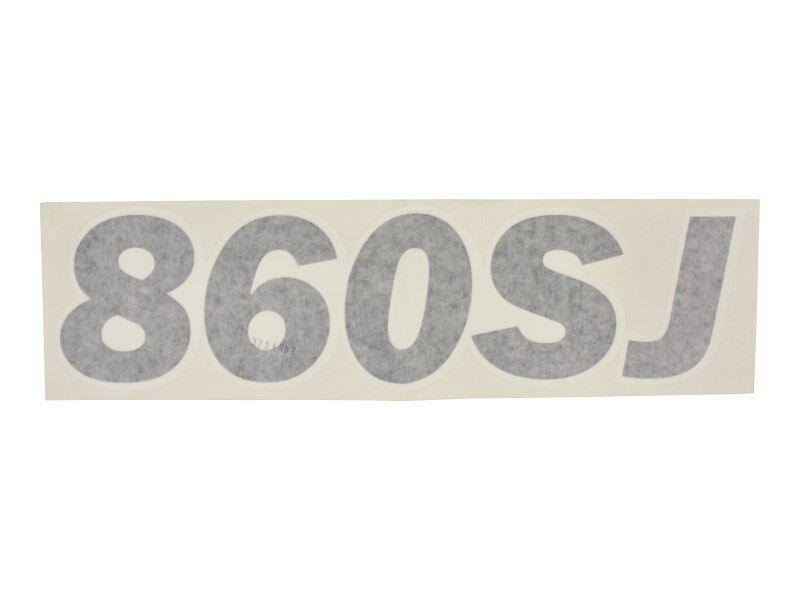 1704907 Decal 860SJ Model Design