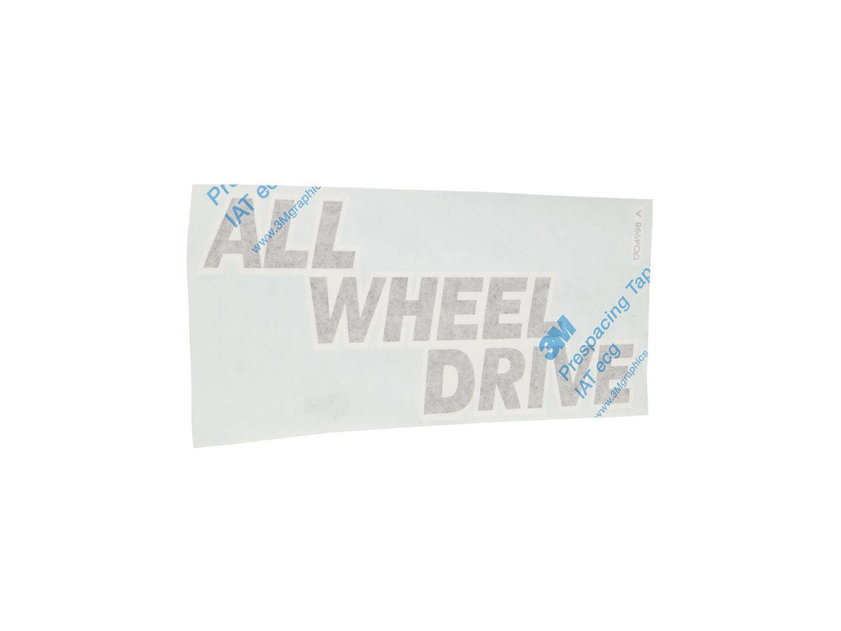 1704998 All Wheel Drive Decal