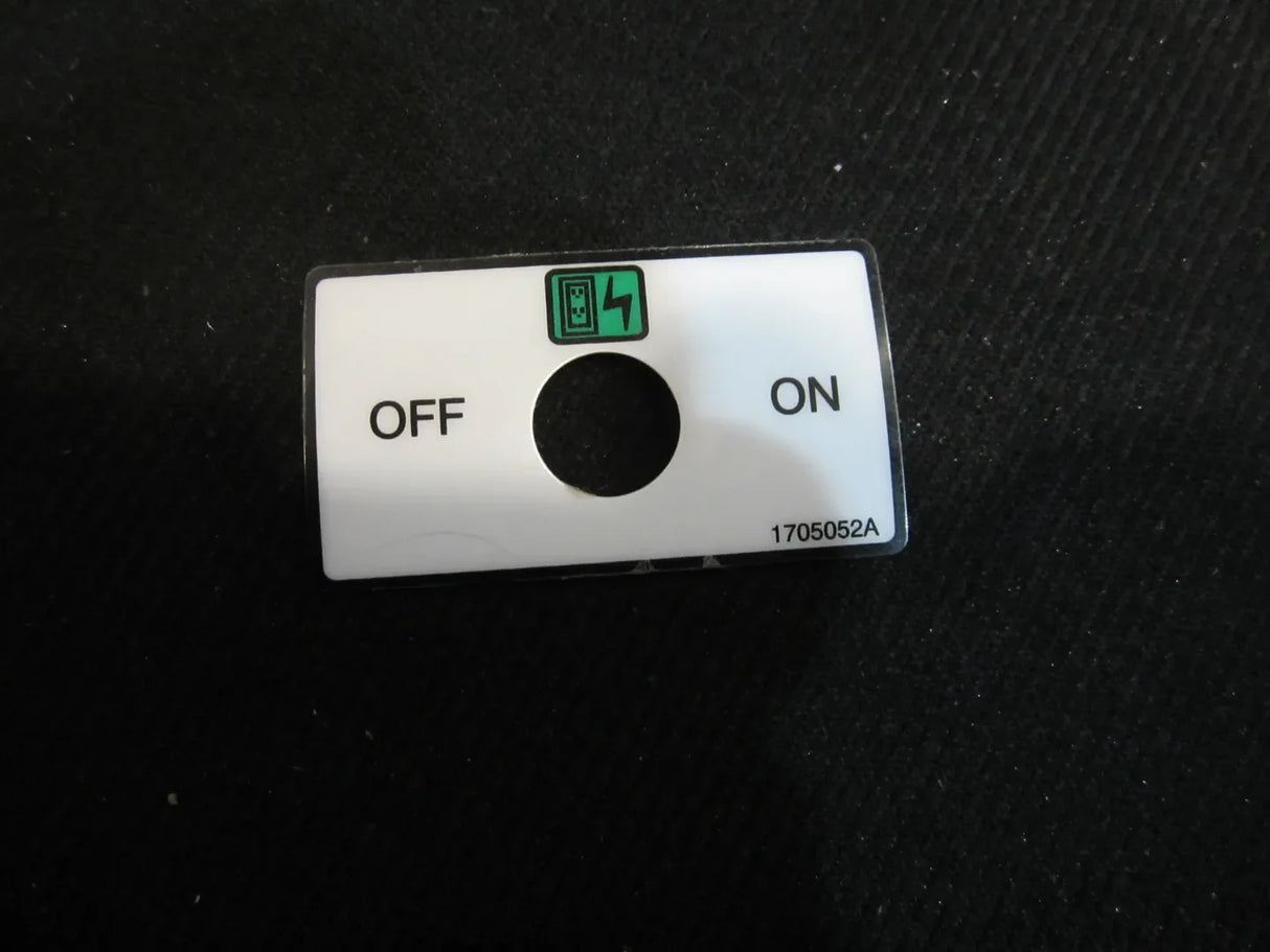 1705052 Decal, On/Off, Inverter, M&Le | JLG