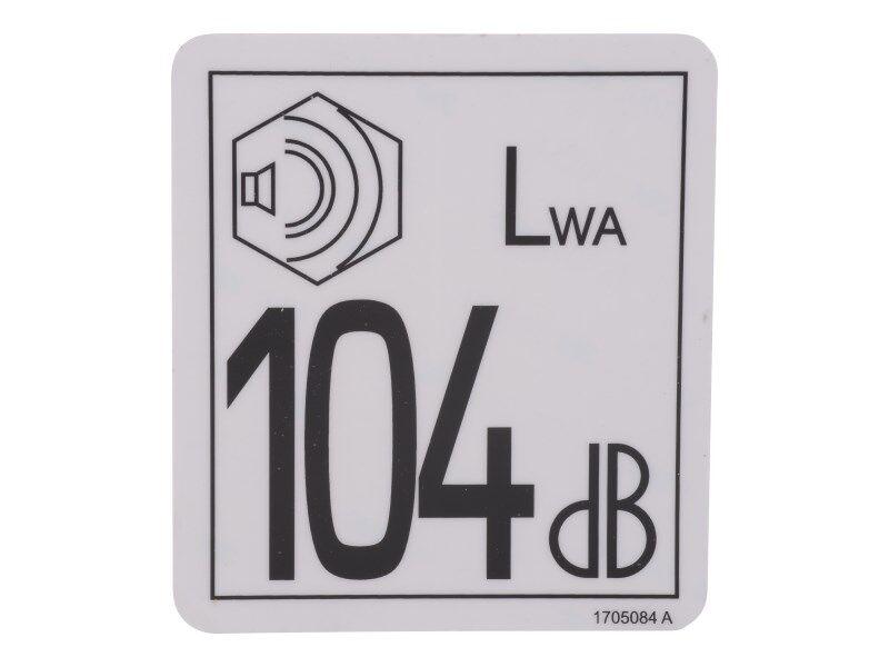 1705084 Decibel Level Decal