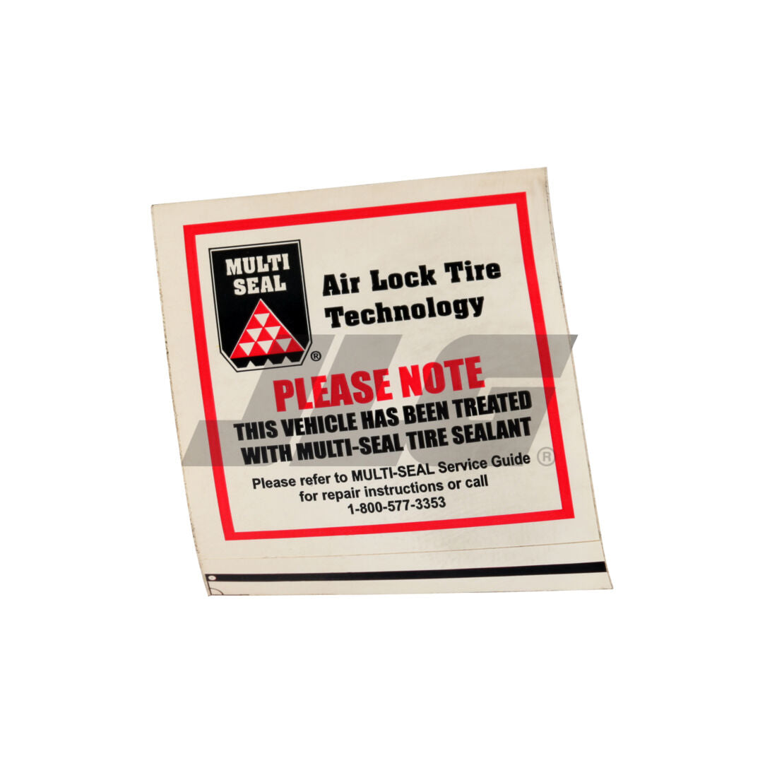 1705364 Decal, Tire Sealant Small | JLG
