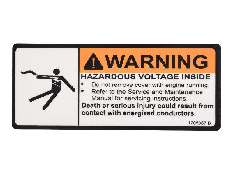 1705387 Decal Danger High Voltage