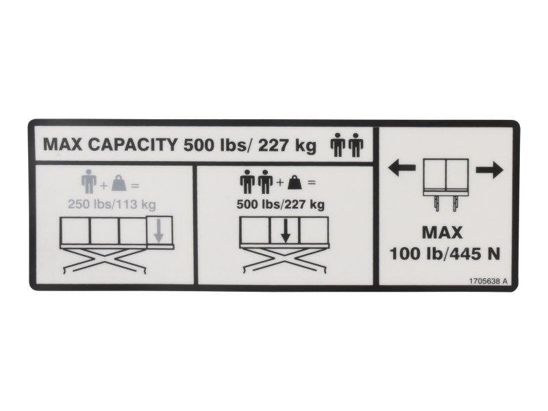 1705638 Decal Capacity