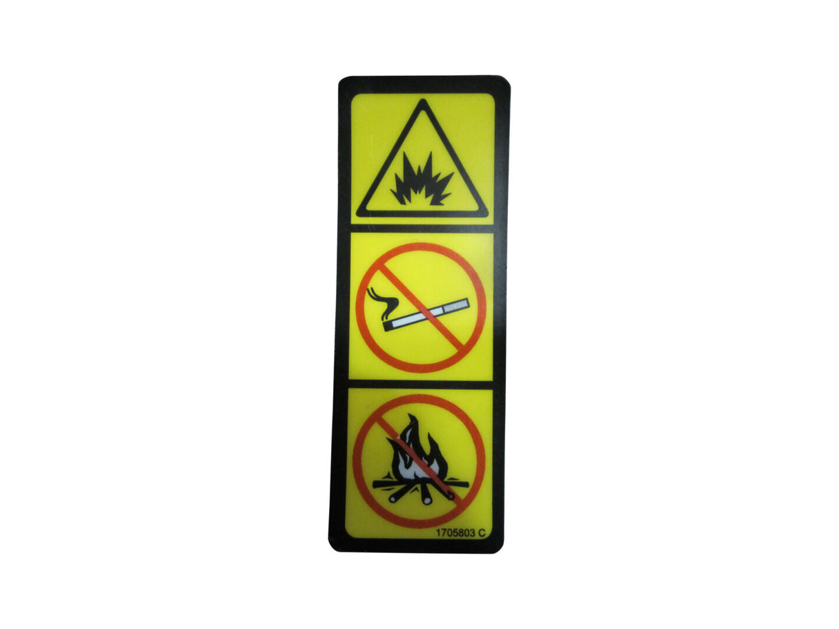 1705803 Decal, Elec Hazard (Dan) | JLG