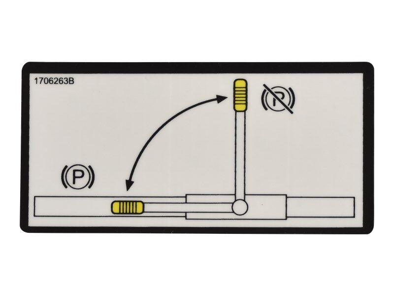1706263 Decal Brake Set