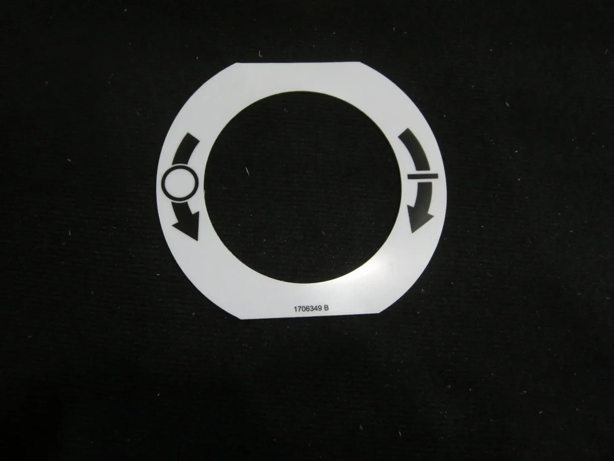 1706349 Decal, Manual Descent On/Off | JLG