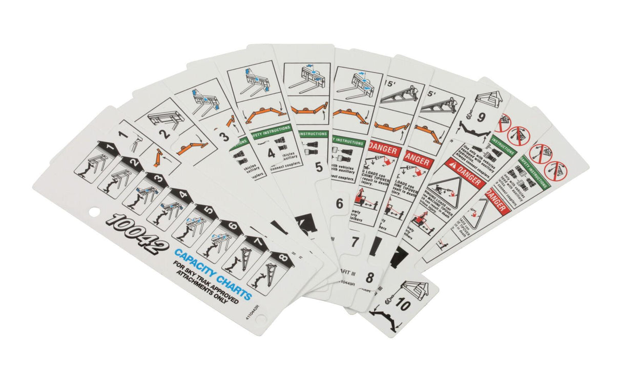 1706799 Booklet N American Load Chart