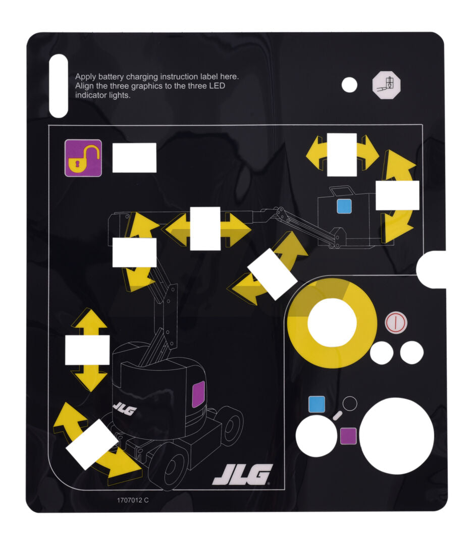 1707012 Decal Legend | JLG