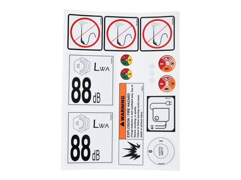 17107300 Decals Kit | JLG