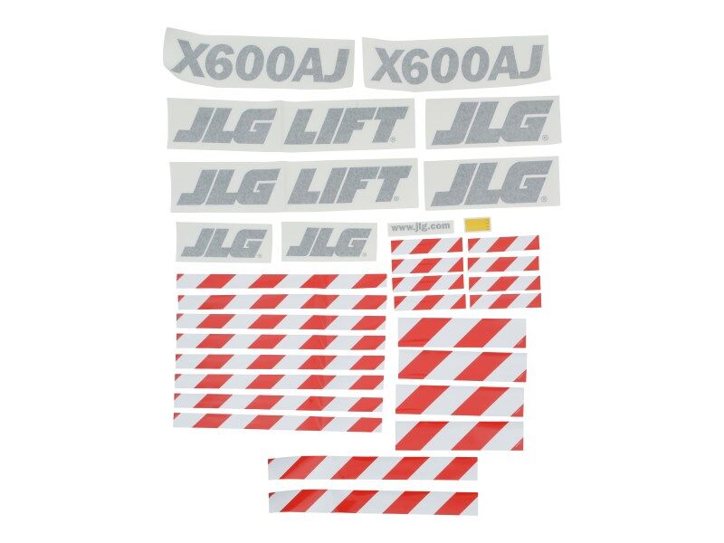 17485100 Decal, Kit X600AJ | JLG